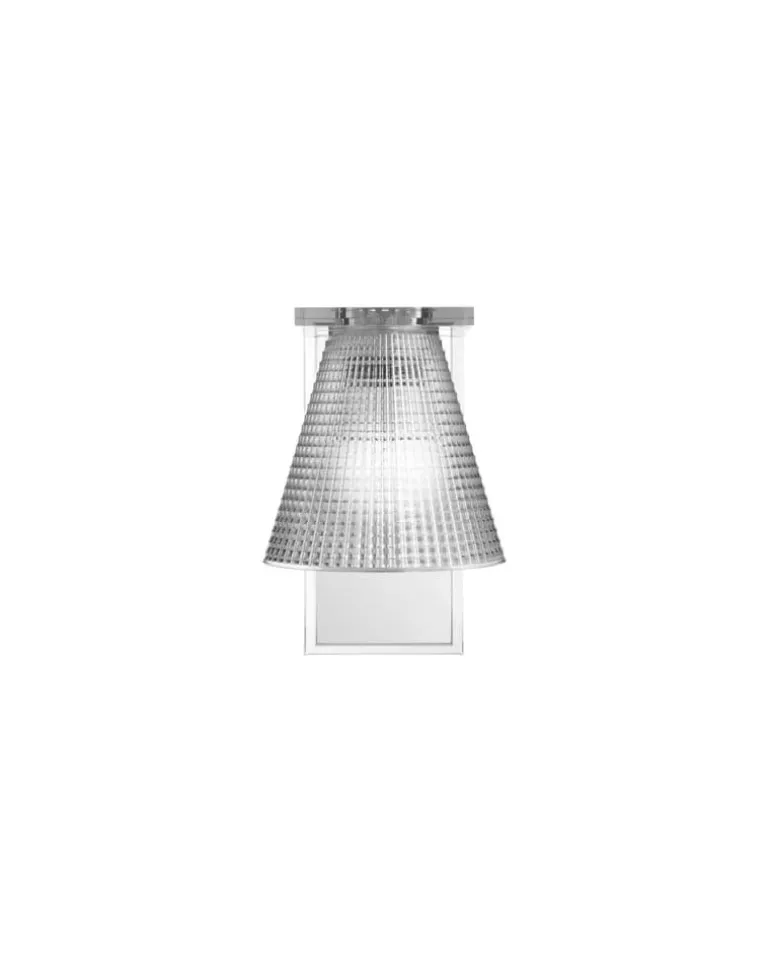 Wandleuchte Light-Air - Transparent - Thermoplastisches Polykarbonat - Designer Eugeni Quitllet
