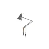 Wandleuchte mit On/Off-Schalter 1227 - Grau - Messing - Designer George Carwardine