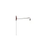 Wandleuchte mit Stromkabel Lampe Prouvé - Rot - Epoxidbeschichteter Stahl - Designer Jean Prouvé