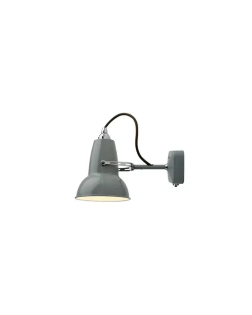 Wandleuchte Original 1227 - Grau - Gussaluminium - Designer George Carwardine