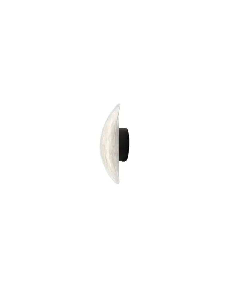 Wandleuchte Tense - Schwarz - Tyvek - Designer Panter & Tourron