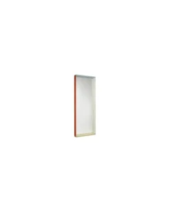 Wandspiegel Colour Frame - Orange - Lackierte Esche - Designer Julie Richoz