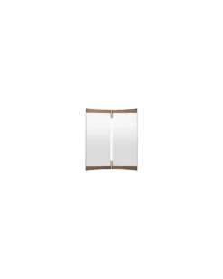 Wandspiegel Vanity - Holz natur - Nussbaum-Furnier - Designer GamFratesi