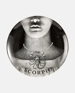 Wandteller Tema e Variazioni N.355 Scorpio Schwarz