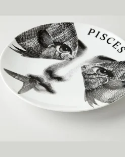 Wandteller Tema e Variazioni Pisces Nr. 359 Schwarz