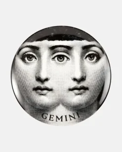 Wandteller Tema E Variazioni N.350 Gemini Schwarz