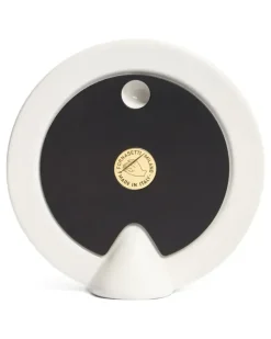Wanduhr aus Keramik - Schwarz