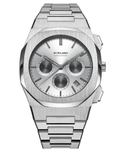 Watch Chronograph 41.5 Mm - Charcoal Grey Black