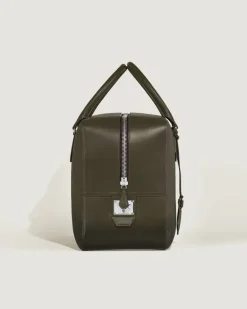 Weekender Bag 45 aus Corteccia-Sfumato-Leder - Khaki - Leder - MB220268 - Duffle Bags
