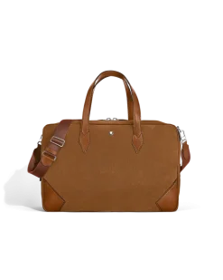 Weekender Bag 45 aus Wildleder - Karamell - Leder - MB221674 - Duffle Bags