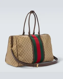 Weekender GG Web Stripe Medium Beige