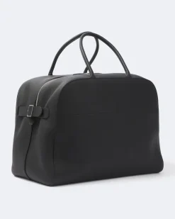 Weekender Marco aus Leder Schwarz
