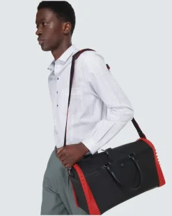 Weekender Sneakender aus Leder Schwarz