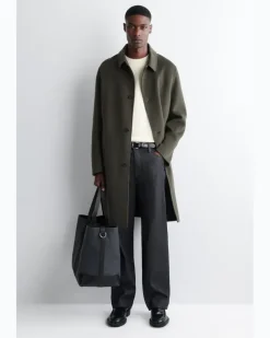Weekender Tote Bag - Wolle Grau
