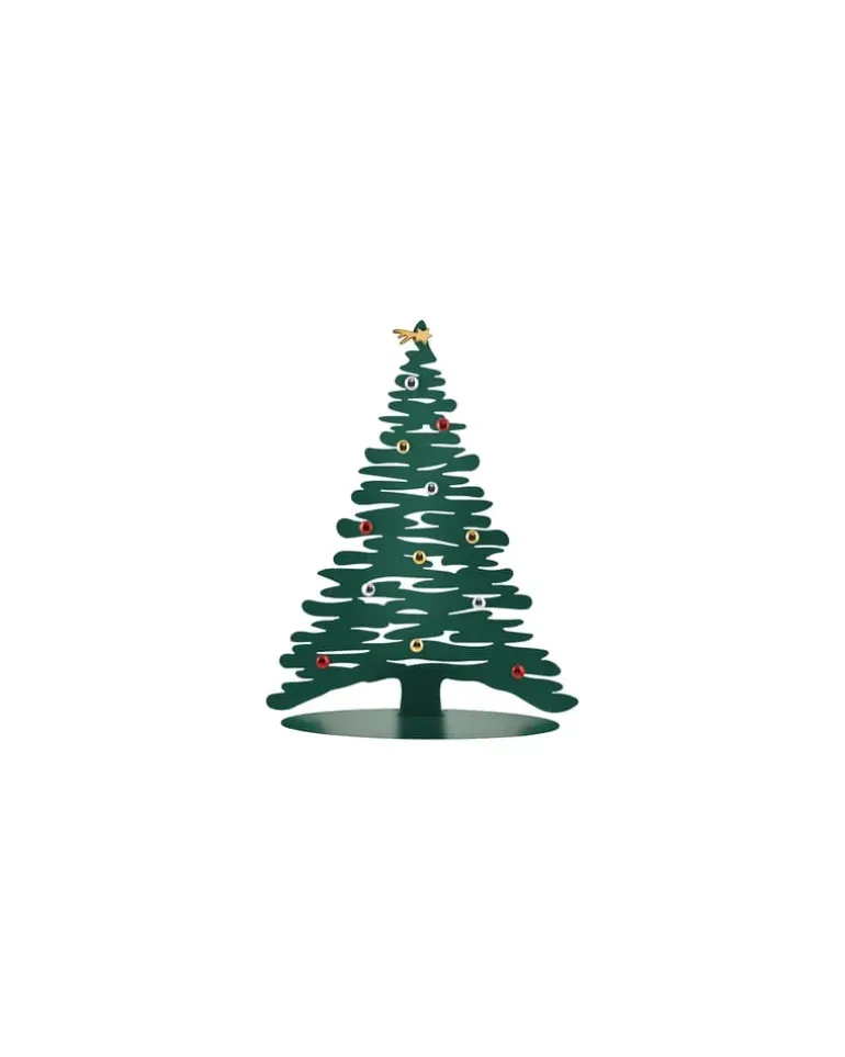 Weihnachtsdeko Noël - Grün - Porzellan - Designer Donia Maaoui