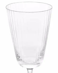 Weinglas aus Muranoglas - Weiß