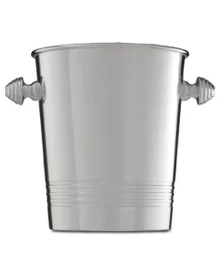 Weinkühler mit 4-Streifen - Silber