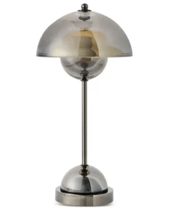 Wiederaufladbare Curiosités Désirables © La Vertigineuse Tischlampe - Grau