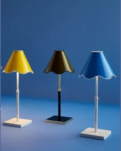 Wiederaufladbare LED-Tischlampe - Blau