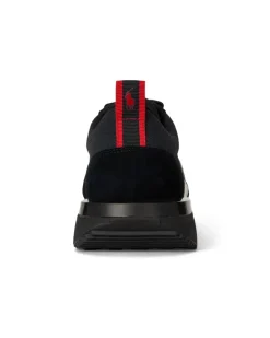 Wildleder-Oxford-Sneaker Train 89 Black