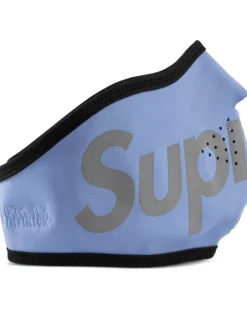 Windstopper Mundschutzmaske mit Logo-Print - Blau