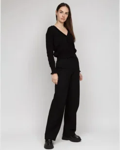 Women Cardigan Black Cashmere Apparel - Outwear