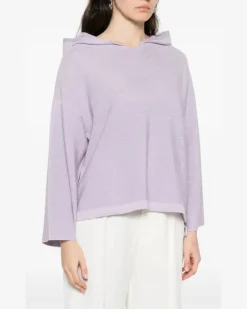 Women Drawstring-Detail Hoodie Ss26 W