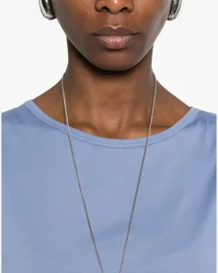 Women Round-Neck Vest Ss26 W Blue