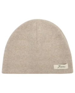 Women's Acu00809ak00286-130 Beanie Beige Wool