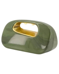 Women's Amara Clutch Green Acrylic