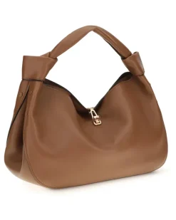 Women's Antonia Mini Handbag Cognac Lamb Ovis Aries Handbags Hand Bags Brown