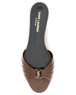 Women's Babylone Mules Aesthetic Brown Sandal
