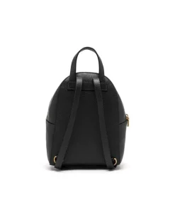 Women's Backpack Black Genuine Leather Bags - Backpacks