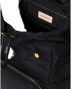 Women's Backpack Black Polyester Bags - Backpacks
