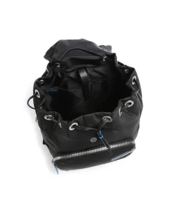 Women's Backpack Black Recycled Nylon Bags - Backpacks