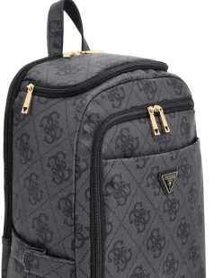 Women's Backpack Coal Logo Polyurethane Bags - Backpacks Gray