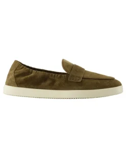 Women's Ballet Sport Loafer Brown Calfskin