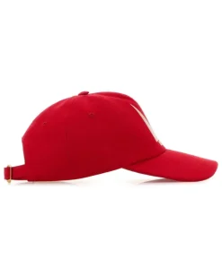 Women's Baseball Logo-Embroidered Cotton Cap