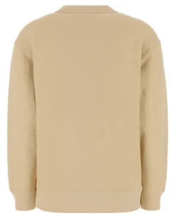 Women's Beige Cotton Sweatshirt Betulla Sweater