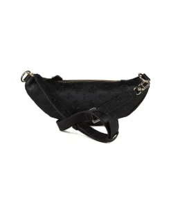 Women's Belt Bag Black Polyurethane - Other