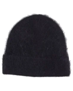 Women's Be005mfa-D3d01a-01bk Beanie Black Wool