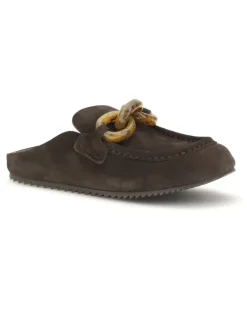 Women's Bilma Mules Brown Castoro-Tortoise Sandal