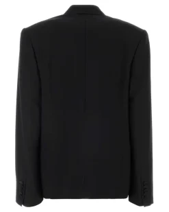 Women's Black Wool Blend Bosea Blazer Giacche E Gilet Jacket