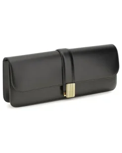 Women's Blake Clutch Black Calf Leather Bos Taurus Clutches