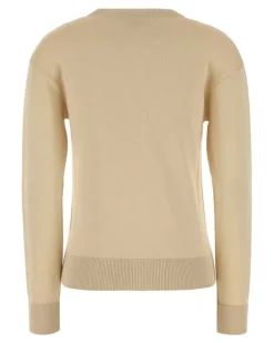 Women's Bordo Cardigan Beige Silk