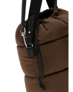 Women's Brown Nylon Caradoc Bucket Bag 262 Borse A Secchiello