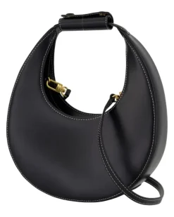 Women's Calfskin Leather Mini Bag Black