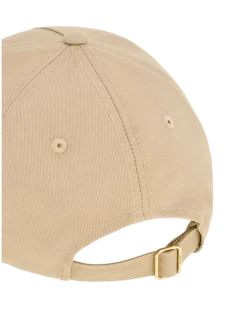 Women's Cap Beige Cotton Accessories - Caps