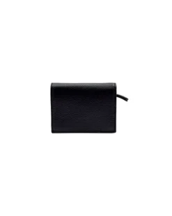Women's Card Holder Black Cowhide Bags Card-holders