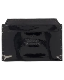 Women's Card Holder - Synthetic Black Accessories Card-Holder